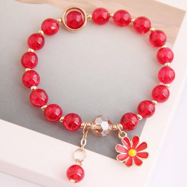 beaded, strands bohemia crystal bracelets & bangles for women 2021 elastic strand bangle simple small daisy pendant bracelet jewelry accesso, Black
beaded, strands bohemia crystal bracelets & bangles for women 2021 elastic strand bangle simple small daisy pendant bracelet jewelry accesso, Black