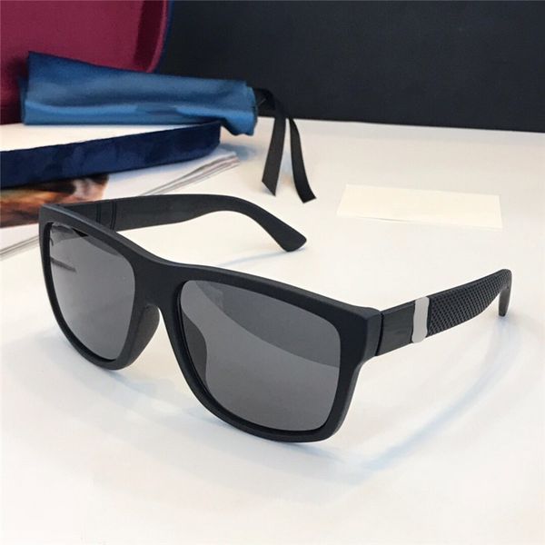 sunglasses for men and women summer style anti-ultraviolet 1123 retro shield lens plate square full frame fashion eyeglasses random box eyew, White;black