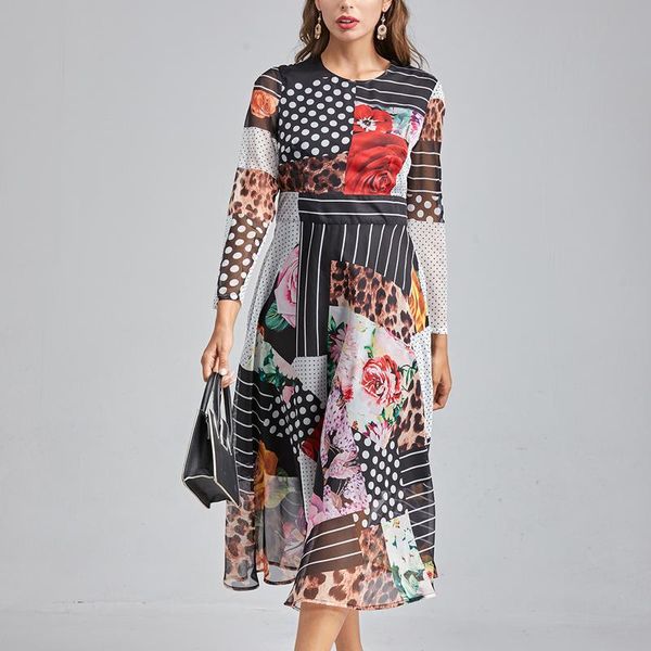 casual dresses 2021 spring style bohemian vintage print polka dot stripes long sleeve slim temperament chiffon dress women's clothing, Black;gray
casual dresses 2021 spring style bohemian vintage print polka dot stripes long sleeve slim temperament chiffon dress women's clothing, Black;gray
