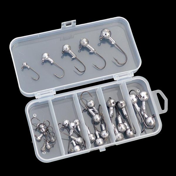 jig head lead fishing hooks 30pcs/set soft worm lures lead head jig barbed fishing hook 1g 3.5g 5g 7g 10g drop shipping
jig head lead fishing hooks 30pcs/set soft worm lures lead head jig barbed fishing hook 1g 3.5g 5g 7g 10g drop shipping