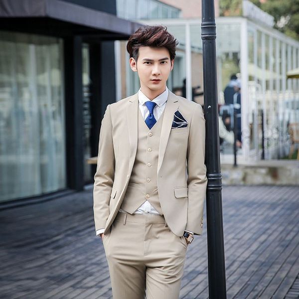 men's suits & blazers khakis men slim fit 3 piece smoking custom style blazer masculine (jacket + pants n47o, White;black
men's suits & blazers khakis men slim fit 3 piece smoking custom style blazer masculine (jacket + pants n47o, White;black