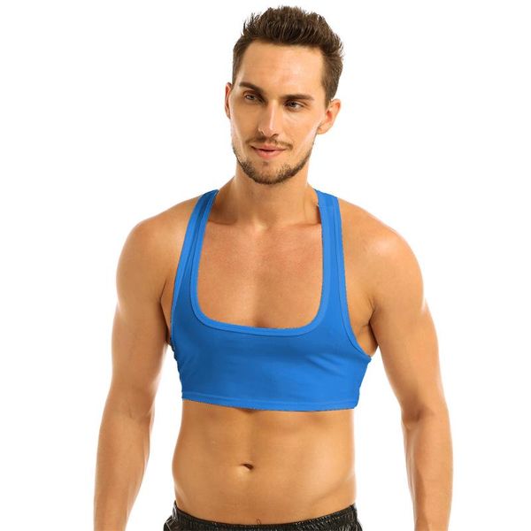 mens sport tanks sleeveless y back muscle half vest tee t-shirts clubwear stage costume crop streetwear
mens sport tanks sleeveless y back muscle half vest tee t-shirts clubwear stage costume crop streetwear