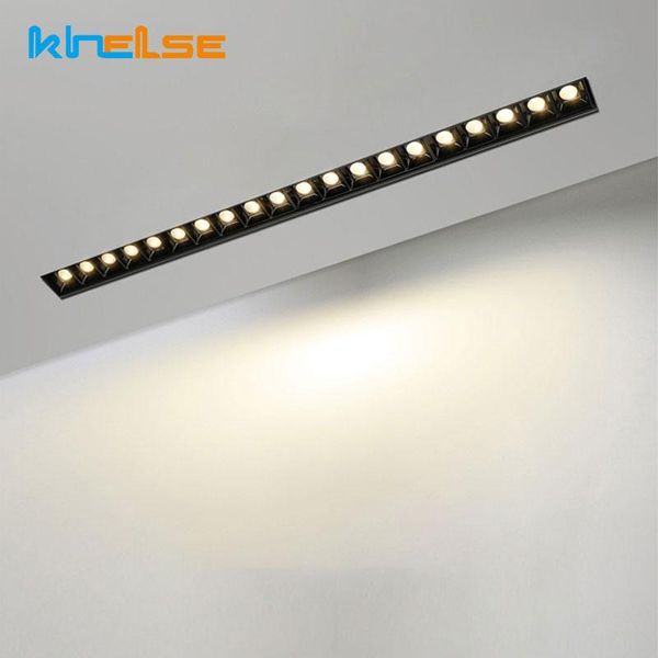 frameless indoor recessed downlight ac110-240v led linear bar lamp aluminum ceiling light long strip corridor bedroom decor 90ra
frameless indoor recessed downlight ac110-240v led linear bar lamp aluminum ceiling light long strip corridor bedroom decor 90ra