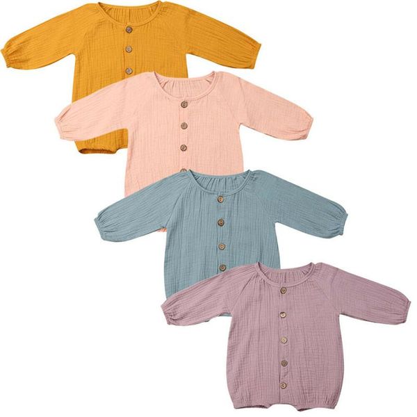 jumpsuits pudcoco cotton born baby boys girls romper playsuits long sleeve buttons autumn spring overalls clothes pure color, Blue
jumpsuits pudcoco cotton born baby boys girls romper playsuits long sleeve buttons autumn spring overalls clothes pure color, Blue