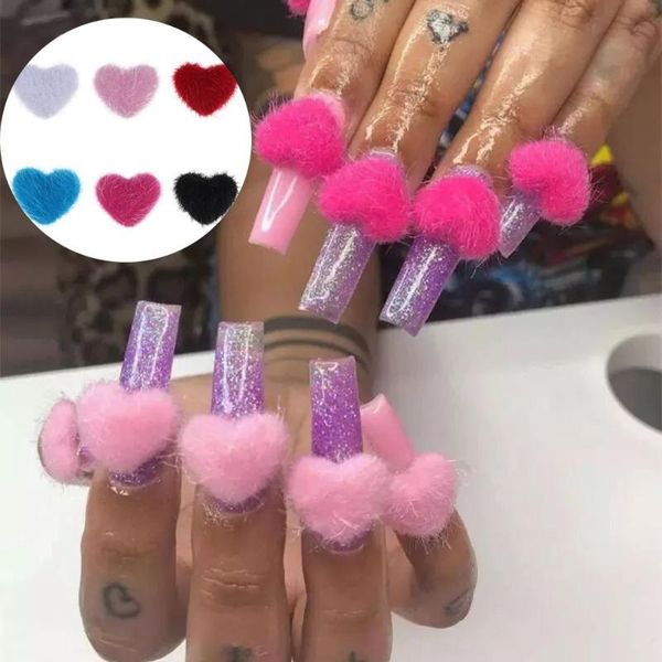 nail art decorations 1pc detachable magnetic pom poms 3d fluffy multicolor heart round plush ball charms for diy beauty design decoration, Silver;gold
nail art decorations 1pc detachable magnetic pom poms 3d fluffy multicolor heart round plush ball charms for diy beauty design decoration, Silver;gold