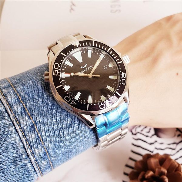wristwatches men automatic self wind mechanical stainless steel sapphire crystal luxury watch, Slivery;brown
wristwatches men automatic self wind mechanical stainless steel sapphire crystal luxury watch, Slivery;brown