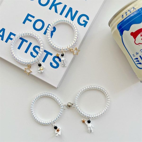 charm bracelets lady hair rope pair magnets attract couple bracelet long distance astronaut friends telephone line set, Golden;silver
charm bracelets lady hair rope pair magnets attract couple bracelet long distance astronaut friends telephone line set, Golden;silver