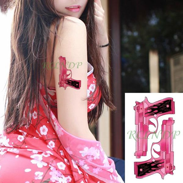temporary tattoos waterproof tattoo sticker creative personality cute pink pistol flash tatoo fake for girl women men
temporary tattoos waterproof tattoo sticker creative personality cute pink pistol flash tatoo fake for girl women men