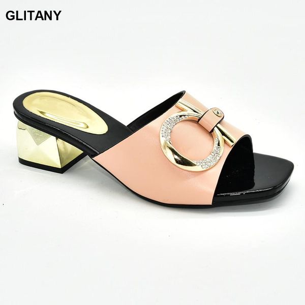 dress shoes latest nigerian women wedding decorated with rhinestone slip on shoe for ladies summer slippers good quality, Black
dress shoes latest nigerian women wedding decorated with rhinestone slip on shoe for ladies summer slippers good quality, Black