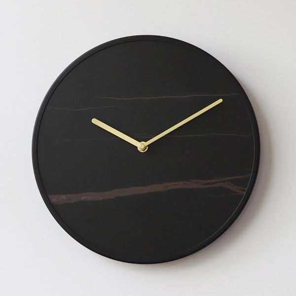 wall clocks modern marble clock minimalist bedroom mounted hanging watch silent living room home decor drop
wall clocks modern marble clock minimalist bedroom mounted hanging watch silent living room home decor drop