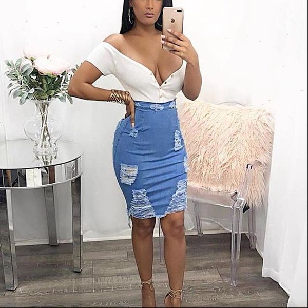 high waist distressed pencil skirt blue light wash denim women mini summer skirts 2021 fashion ripped bodycon skirt, Black
high waist distressed pencil skirt blue light wash denim women mini summer skirts 2021 fashion ripped bodycon skirt, Black