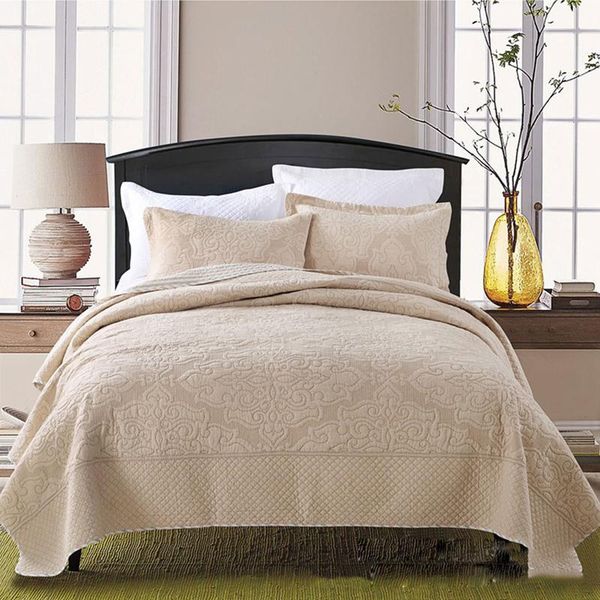 comforters & sets chausub europe quilt set 3pcs quilted bedspread cotton quilts bed cover sheets pillowcase coverlet king queen size bedding
comforters & sets chausub europe quilt set 3pcs quilted bedspread cotton quilts bed cover sheets pillowcase coverlet king queen size bedding