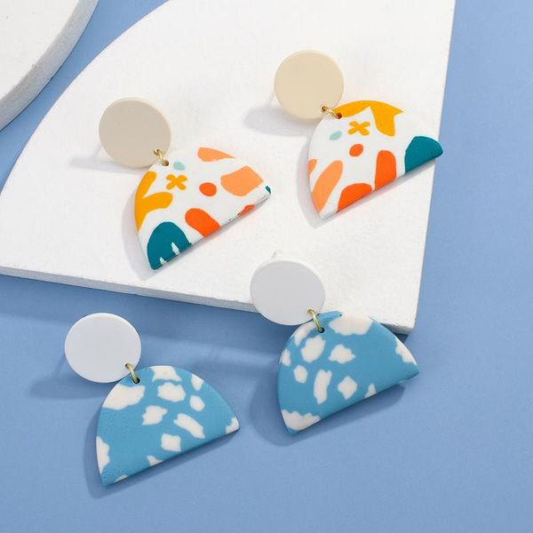 dangle & chandelier aensoa cute semicircle clay earrings multicolor trendy pendant unique for women 2021 statement jewelry, Silver
dangle & chandelier aensoa cute semicircle clay earrings multicolor trendy pendant unique for women 2021 statement jewelry, Silver