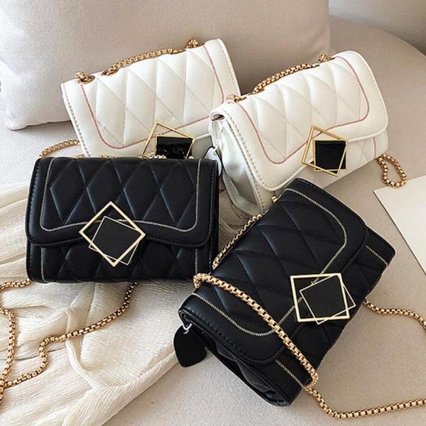 cross body elegant female plaid square bag 2021 fashion quality pu leather women's designer handbag lock chain shoulder messenger bags
cross body elegant female plaid square bag 2021 fashion quality pu leather women's designer handbag lock chain shoulder messenger bags