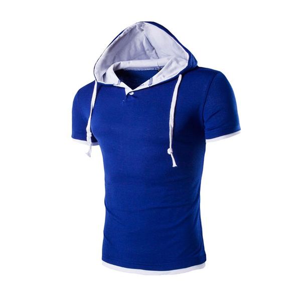 men's t-shirts fashion summer mens bodybuilding muscle t shirt hoodies gyms hooded short sleeve fitness sports color matching pullover, White;black
men's t-shirts fashion summer mens bodybuilding muscle t shirt hoodies gyms hooded short sleeve fitness sports color matching pullover, White;black