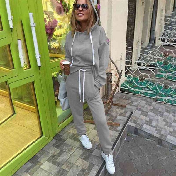 bigsweety sets fashion hooded womens tracksuits sweatshirt solid long pants clothing suits female tracksuit 2pcs, Gray
bigsweety sets fashion hooded womens tracksuits sweatshirt solid long pants clothing suits female tracksuit 2pcs, Gray