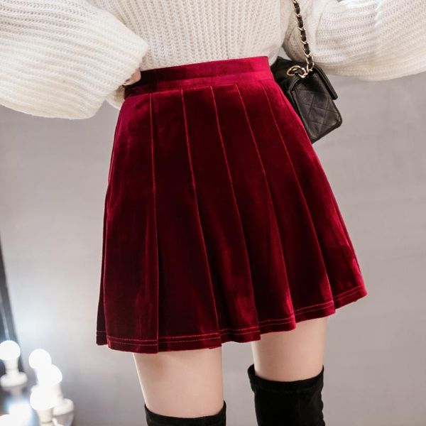 skirts women's 2021 style autumn winter high-waisted pleated skirt a- line female solid vintage velour 815i, Black
skirts women's 2021 style autumn winter high-waisted pleated skirt a- line female solid vintage velour 815i, Black