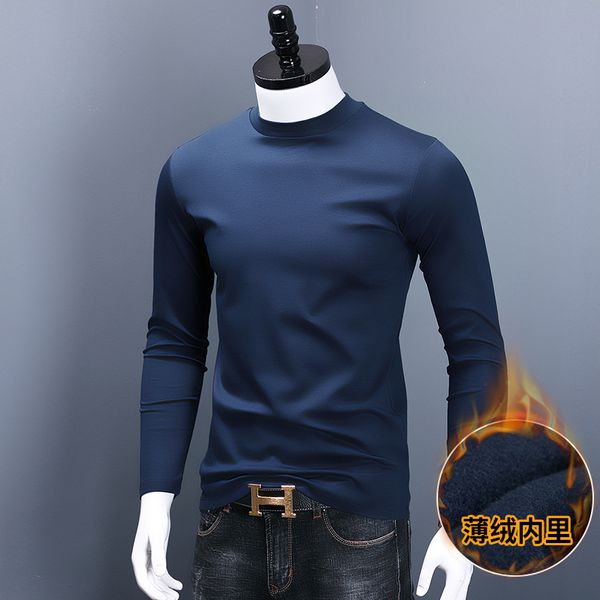 2021 casual winter veet shirts cotton modal solid color tshirt q5z2, White;black
2021 casual winter veet shirts cotton modal solid color tshirt q5z2, White;black