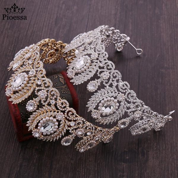 hair clips & barrettes pioessa european persia crowns and tiaras for women big luxury royal bride wedding headdress arabic saudi arabia prom, Golden;silver
hair clips & barrettes pioessa european persia crowns and tiaras for women big luxury royal bride wedding headdress arabic saudi arabia prom, Golden;silver