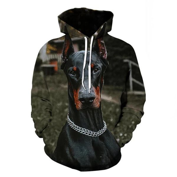 men's hoodies & sweatshirts fashion sweatshirt doberman pinscher printed autumn and winter loose fit 3d mens women streetwear hoody har, Black
men's hoodies & sweatshirts fashion sweatshirt doberman pinscher printed autumn and winter loose fit 3d mens women streetwear hoody har, Black