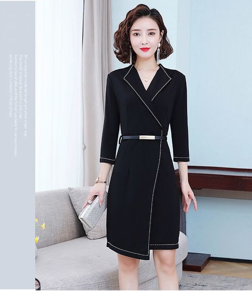 professional up temperament fan goddess summer dress fashion ladies aesthetician work clothes female skirt vrkh, Black;gray
professional up temperament fan goddess summer dress fashion ladies aesthetician work clothes female skirt vrkh, Black;gray