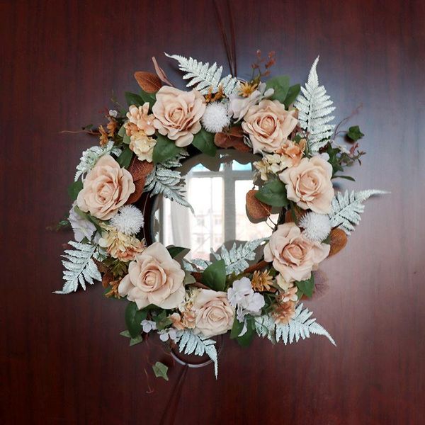 decorative flowers & wreaths simulation rose home garland western-style wedding party decoration door wall courtyard ornaments
decorative flowers & wreaths simulation rose home garland western-style wedding party decoration door wall courtyard ornaments