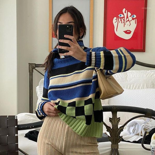 women's sweaters women casual knitted autumn sweater elegant hollow out vintage long sleeves o-neck loose colorful striped pullovers, White;black
women's sweaters women casual knitted autumn sweater elegant hollow out vintage long sleeves o-neck loose colorful striped pullovers, White;black