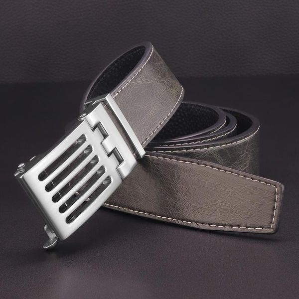 belts gray belt automatic buckle young men fancy luxury fashion genuine leather cintos masculinos, Black;brown
belts gray belt automatic buckle young men fancy luxury fashion genuine leather cintos masculinos, Black;brown