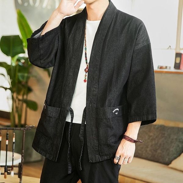 ethnic clothing kimono cardigan men japanese fashion denim shirt kimonos karate samurai costume yukata haori jacket jeans kk3242, Red
ethnic clothing kimono cardigan men japanese fashion denim shirt kimonos karate samurai costume yukata haori jacket jeans kk3242, Red