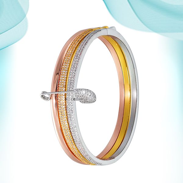 new fashion silver rose gold color circle bangle pin double hand ring exquisite simple glossy stone jewelry for women girls valentine's, Black
new fashion silver rose gold color circle bangle pin double hand ring exquisite simple glossy stone jewelry for women girls valentine's, Black