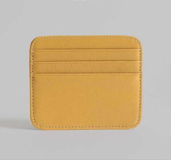 card holders holder ladies ultra-thin wallet mini multi-card slot small simple women's men, Brown;gray
card holders holder ladies ultra-thin wallet mini multi-card slot small simple women's men, Brown;gray