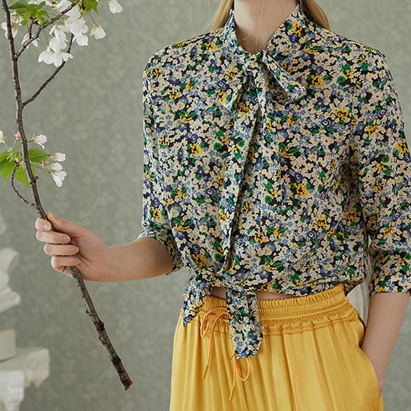2021 New Novo 100% De Seda Floral Blusa Feminina Senhoras Doce Fresco Meia Manga Lao Colarinho Feminino Camisa e Topo Vde7, Black
2021 New Novo 100% De Seda Floral Blusa Feminina Senhoras Doce Fresco Meia Manga Lao Colarinho Feminino Camisa e Topo Vde7, Black