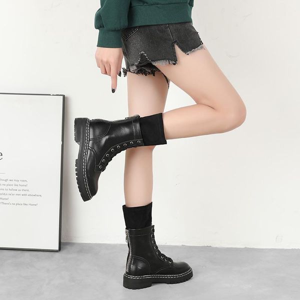 boots winter women 2021 fashion british style leather shoes female short thick bottom black 942772
boots winter women 2021 fashion british style leather shoes female short thick bottom black 942772