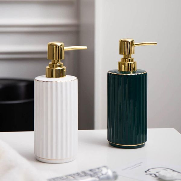 liquid soap dispenser 370ml golden-rim decor ceramic shampoo bottles nordic home el bathroom hand sanitizer empty refill sub-bottle
liquid soap dispenser 370ml golden-rim decor ceramic shampoo bottles nordic home el bathroom hand sanitizer empty refill sub-bottle