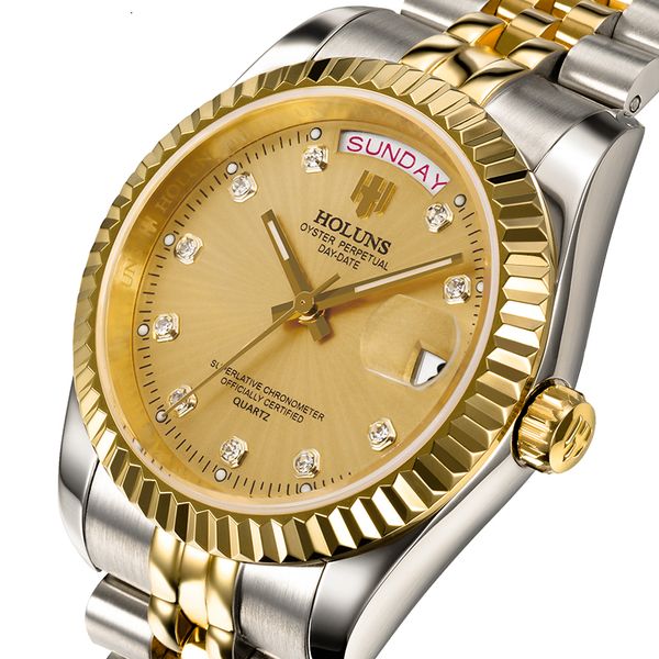 cwp fashion watch luxury brand holuns steel luminous waterproof wristwatch men clock quartz reloj hombre, Slivery;brown
cwp fashion watch luxury brand holuns steel luminous waterproof wristwatch men clock quartz reloj hombre, Slivery;brown