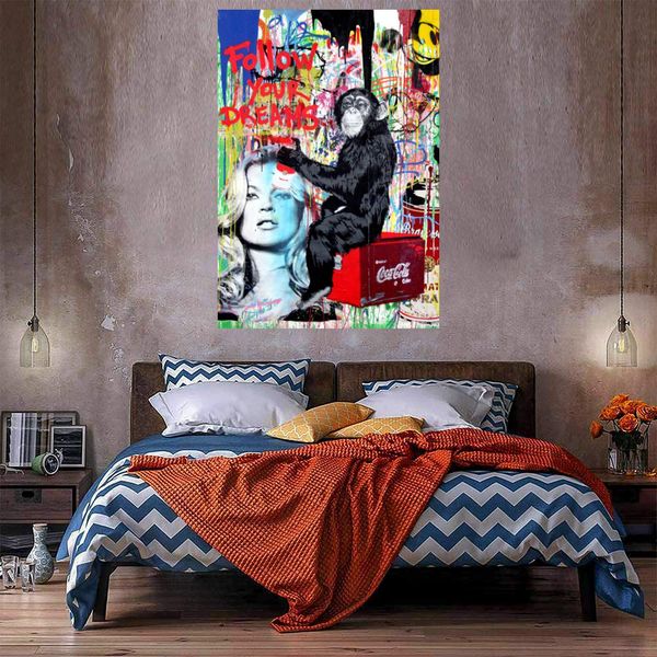 brainwash banksy everyday life street art graffiti home decor handpainted &hd print oil painting on canvas wall art canvas picture 210224
brainwash banksy everyday life street art graffiti home decor handpainted &hd print oil painting on canvas wall art canvas picture 210224