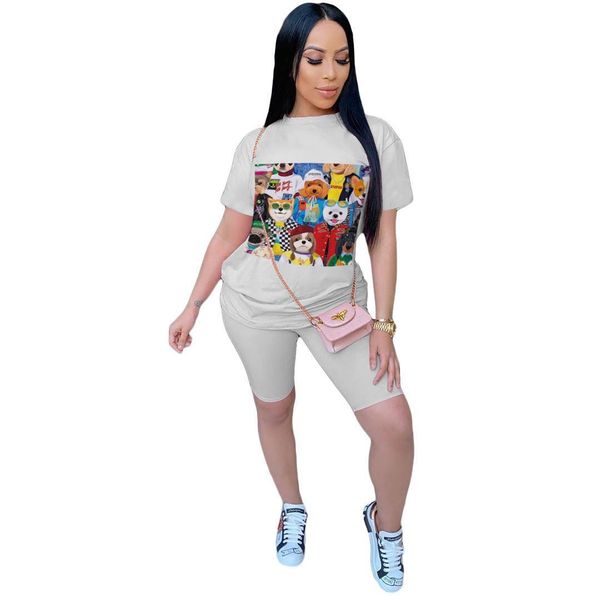 lounge wear biker shorts set 2 piece sets womens outfits cartoon t- shirt sweat suits summer clothes 2021 ensemble femme, Gray
lounge wear biker shorts set 2 piece sets womens outfits cartoon t- shirt sweat suits summer clothes 2021 ensemble femme, Gray