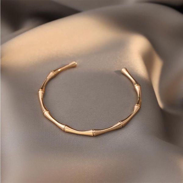 bangle design bamboo shape adjustable size bracelet for woman fashion luxury korean jewelry retro girl's unusual, Black
bangle design bamboo shape adjustable size bracelet for woman fashion luxury korean jewelry retro girl's unusual, Black
