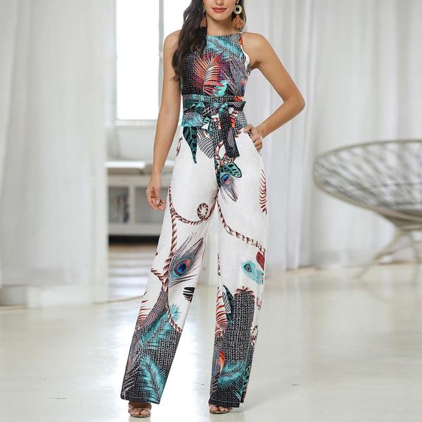 women's jumpsuits & rompers women spaghetti strap peacock print jumpsuit summer printed long overalls wide leg pants, Black;white
women's jumpsuits & rompers women spaghetti strap peacock print jumpsuit summer printed long overalls wide leg pants, Black;white