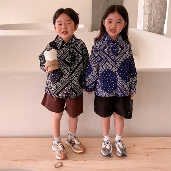 milancel spring new kids clothes turn down collar boys shirts casual print girls blouse 210306, White;black
milancel spring new kids clothes turn down collar boys shirts casual print girls blouse 210306, White;black