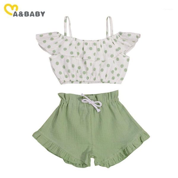 ma&baby 1-5y summer toddler kid girl clothes set dot ruffles off shoulder soft shorts outfits costumes casual dd15 clothing sets, White
ma&baby 1-5y summer toddler kid girl clothes set dot ruffles off shoulder soft shorts outfits costumes casual dd15 clothing sets, White