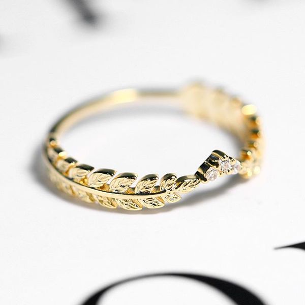 cluster rings europe & american original design fashion 925 silver feather zircon ring for women engagement marriage diy jewelry gifts, Golden;silver
cluster rings europe & american original design fashion 925 silver feather zircon ring for women engagement marriage diy jewelry gifts, Golden;silver