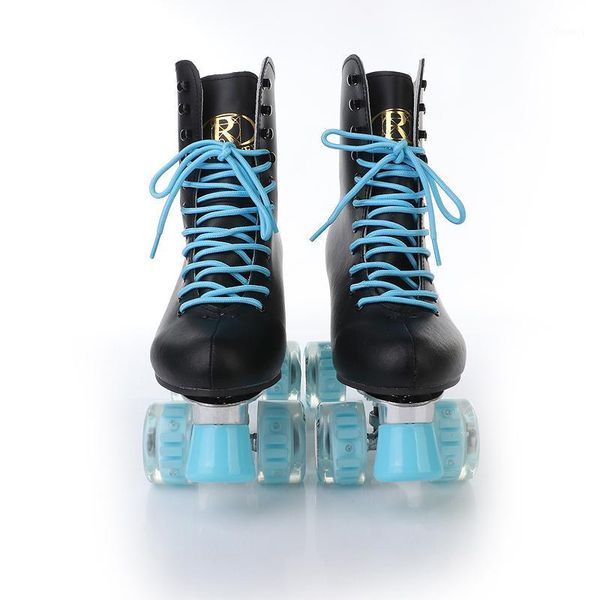 inline & roller skates double wheel skating shoes, leather high boots, women's ice- blue flash led metal chassis four wheels1
inline & roller skates double wheel skating shoes, leather high boots, women's ice- blue flash led metal chassis four wheels1
