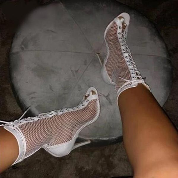 boots selling white black mesh ankle zipper lace-up net pattern party dress shoes hollow patchwork cage women
boots selling white black mesh ankle zipper lace-up net pattern party dress shoes hollow patchwork cage women