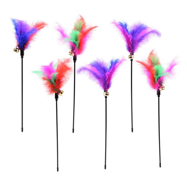 cat toys 6pcs cute plush joyful plaything colorful feathers toy funny interactive for pet animal (colorful)
cat toys 6pcs cute plush joyful plaything colorful feathers toy funny interactive for pet animal (colorful)