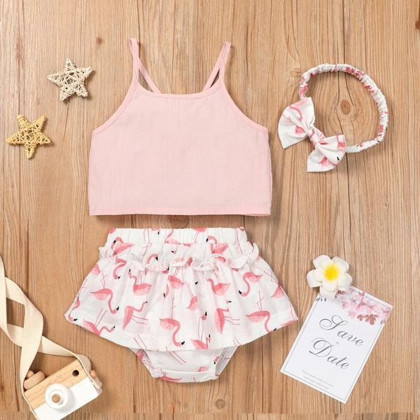 clothing sets patpat 3pcs baby girl sleeveless flamingo print cotton & polyester baby's, White
clothing sets patpat 3pcs baby girl sleeveless flamingo print cotton & polyester baby's, White