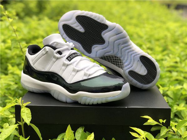 low easter jumpman 11 mens basketball shoes white black carbon fiber sports sneakers with shoe box full size 40-47.5
low easter jumpman 11 mens basketball shoes white black carbon fiber sports sneakers with shoe box full size 40-47.5