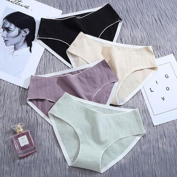 women's panties underwear mid-waist antibacterial pure cotton seamless female students hip-lifting briefs, Black;pink
women's panties underwear mid-waist antibacterial pure cotton seamless female students hip-lifting briefs, Black;pink