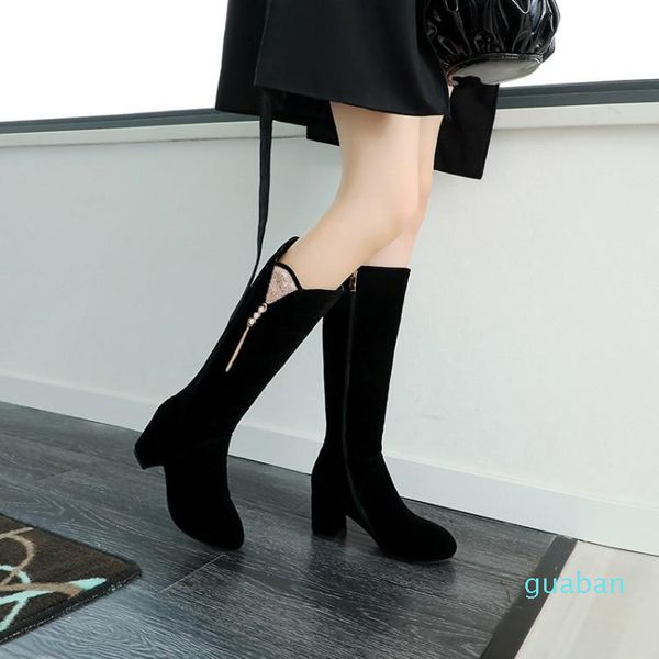 boots big size 9 10 11 12 women woman winter shoes botas pearl pendant side zipper 6464, Black
boots big size 9 10 11 12 women woman winter shoes botas pearl pendant side zipper 6464, Black
