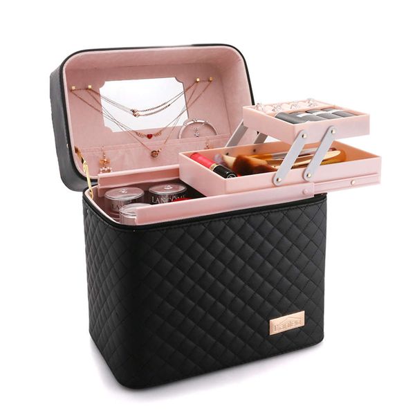 make up bag women's 2019 new cosmetics jewelry storage dust-proof multi-function large capacity storage portable household
make up bag women's 2019 new cosmetics jewelry storage dust-proof multi-function large capacity storage portable household